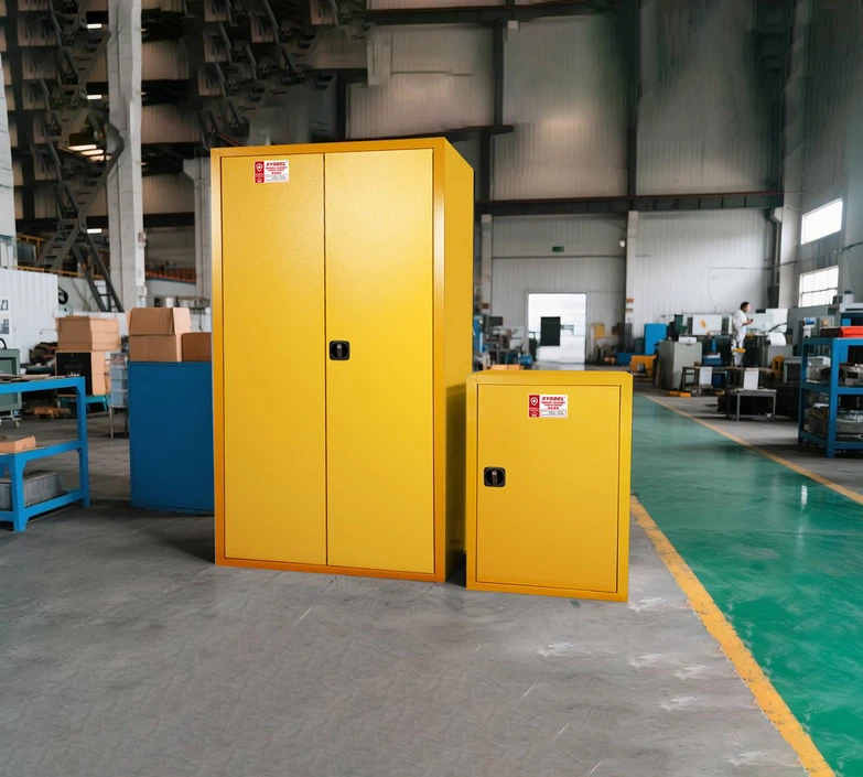 12-Gallon Emergency Equipment Yellow PPE Storage Cabinet 12-Gallon Emergency Equipment Yellow PPE Storage Cabinet